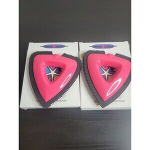 Pair of pet hair remover tools